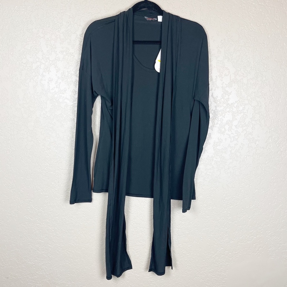 Merrell Evoke Jersey black scarf long sleeve tee